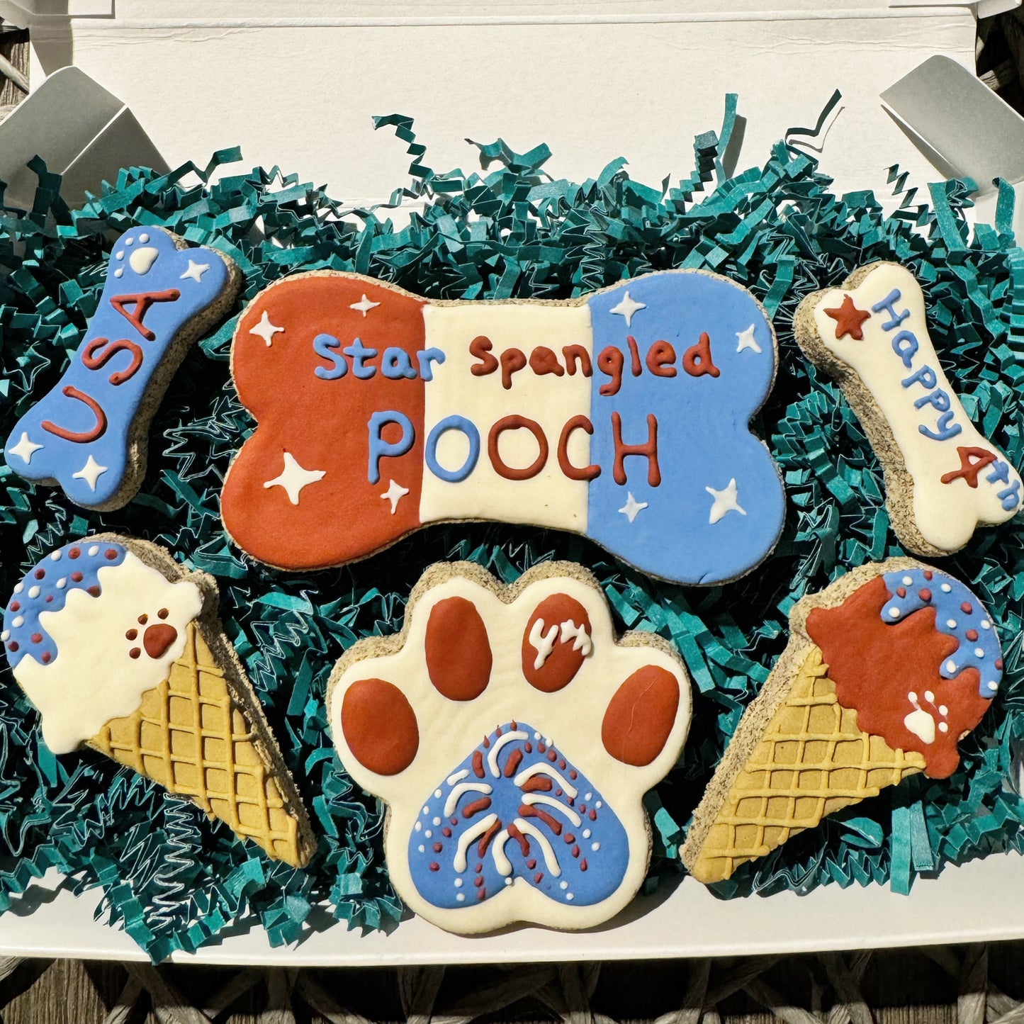 Fourth of July Dog Treats