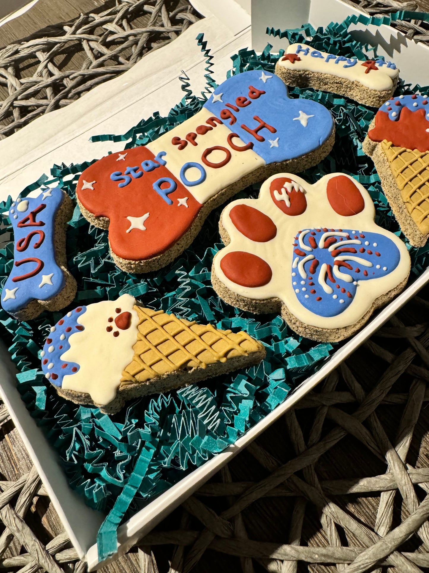 Fourth of July Dog Treats