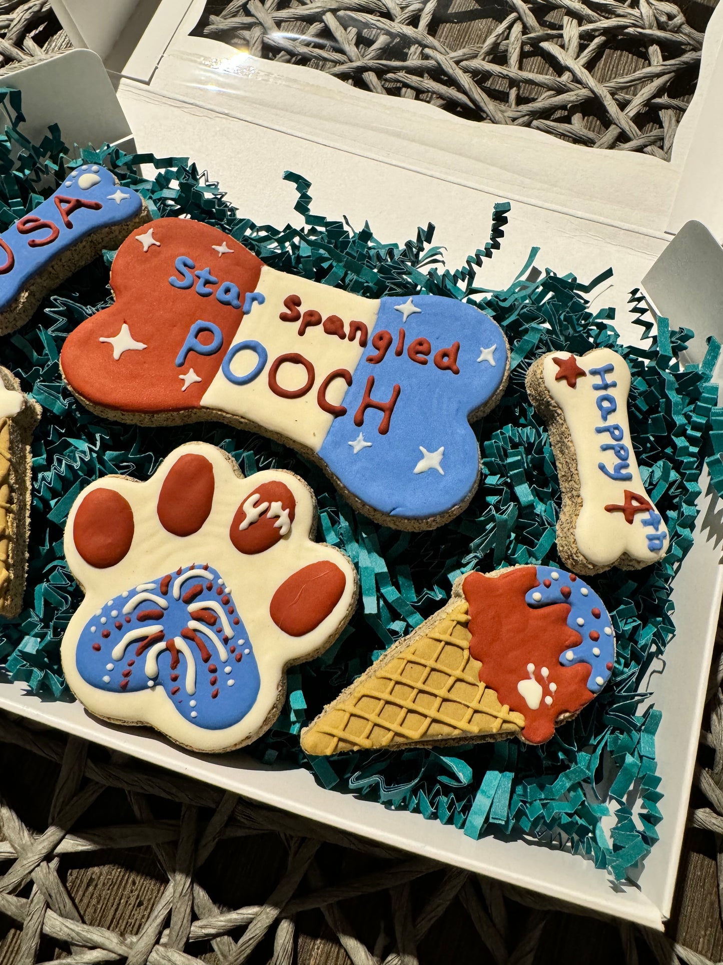 Fourth of July Dog Treats