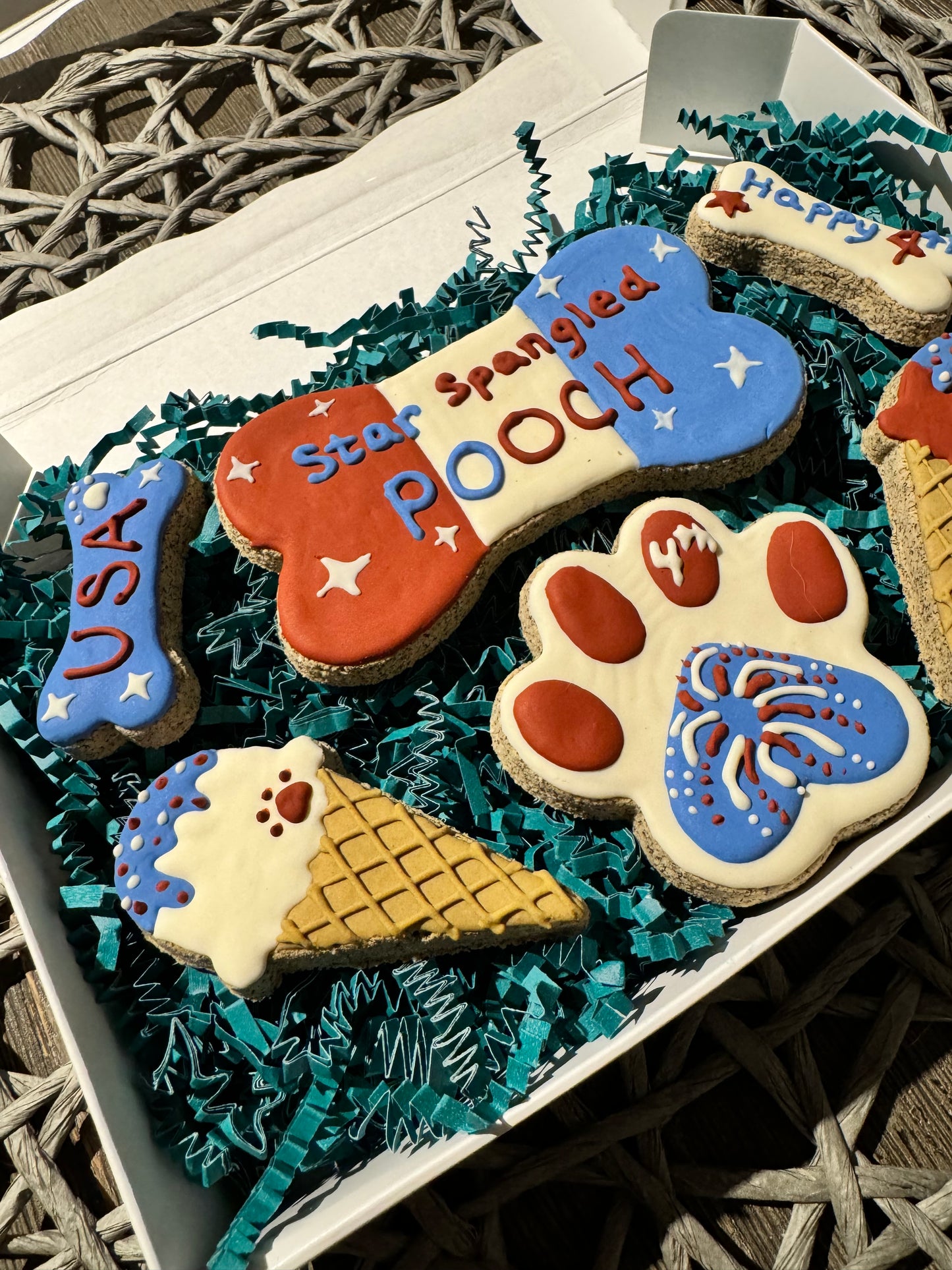 Fourth of July Dog Treats