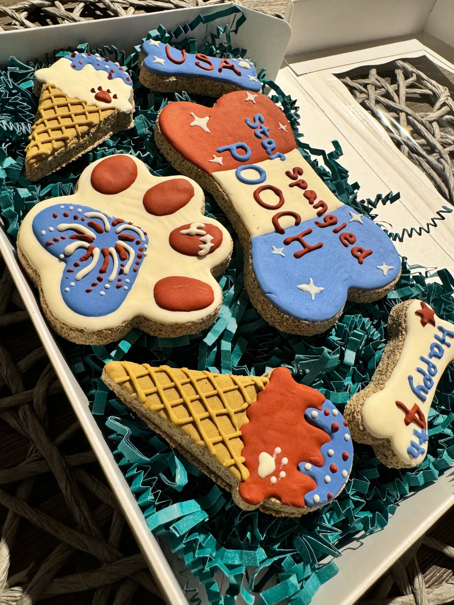 Fourth of July Dog Treats