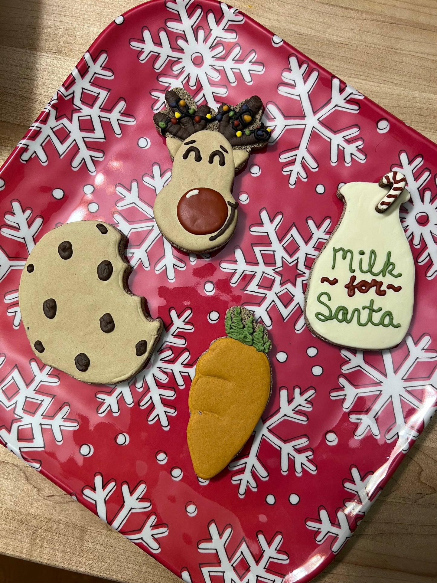 Santa and Rudolph Gift Set (dog treats)