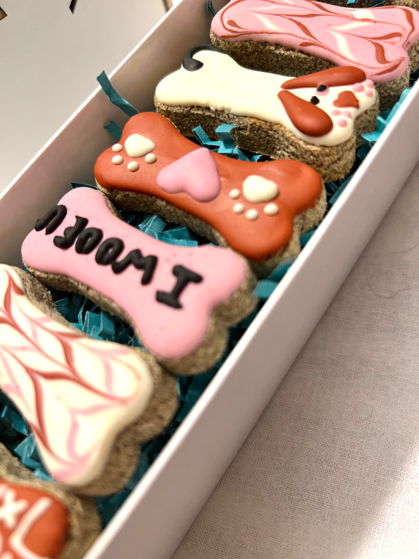 Valentines Day Dog Bone Treats