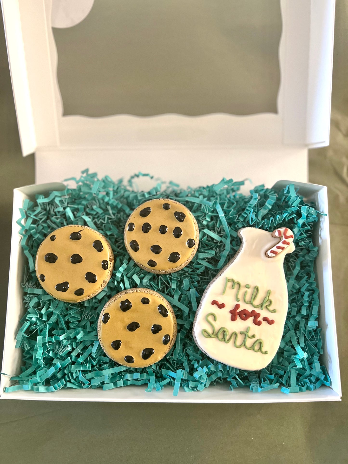 Milk and Cookies For Santa (dog treats)