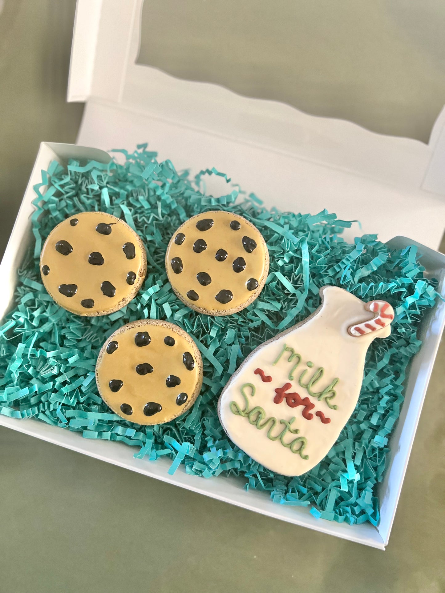 Milk and Cookies For Santa (dog treats)